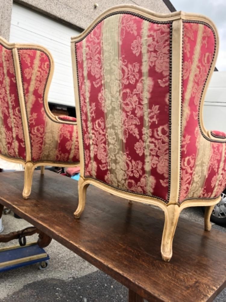 Paire de fauteuils louis XV réf 683 